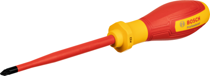 Bosch VDE izvijač PZ2x125 z izoliranim ročajem.